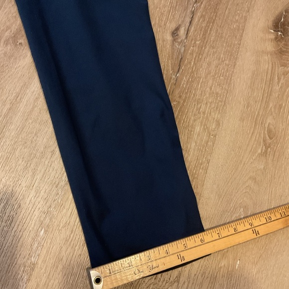 Lululemon - Commission Classic Fit Flat Front Pants - Navy Blue - Men’s 32x32 - Picture 12 of 16